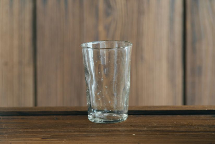 くるみプレーンタンブラーm ガラス工房 橙