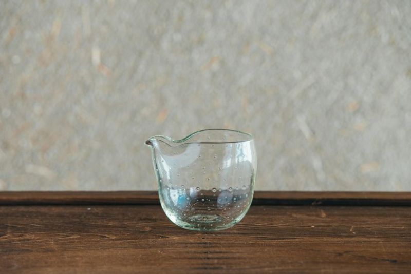 くるみ酒器セット丸 | ガラス工房 橙